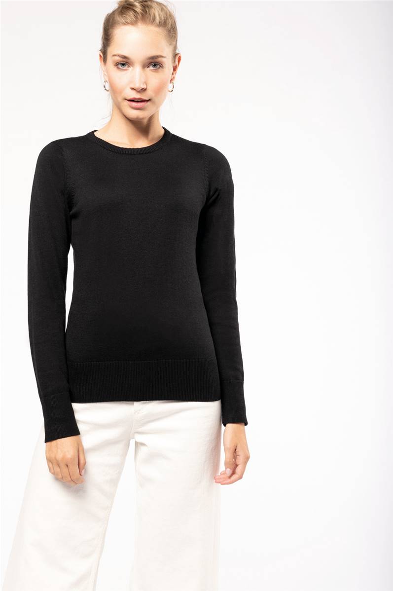 Pull col rond <BR>Femme