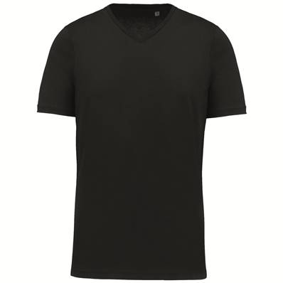 T-Shirts Supima Col V<BR> Homme