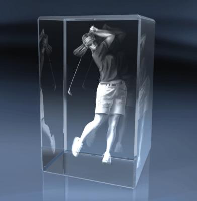 Trophée 3D Golfeuse