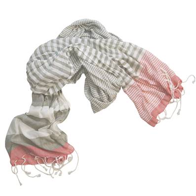 WIND - Foulard, chèche à franges