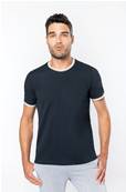 T-Shirts Twin Col Rond<BR> Homme