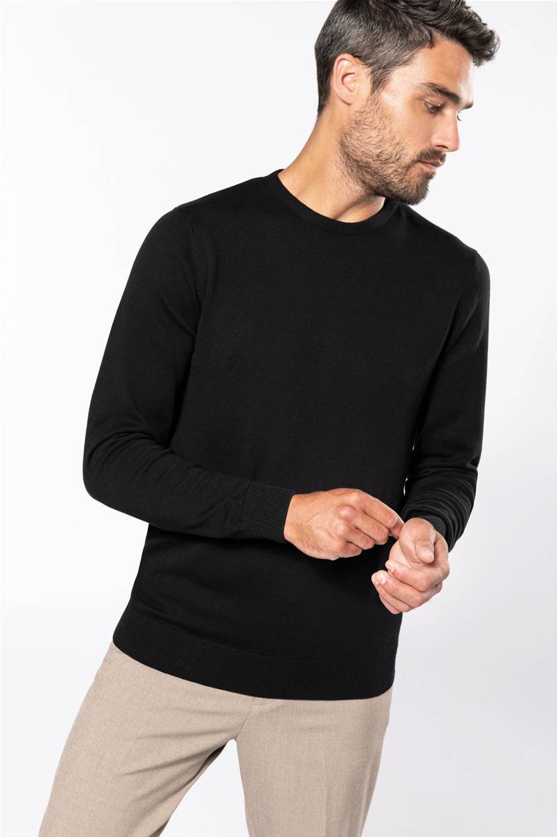 Pull col rond Homme