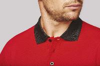Polo Stretch Bi color<br>Homme
