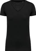 T-Shirts Supima Col V <BR>Femme
