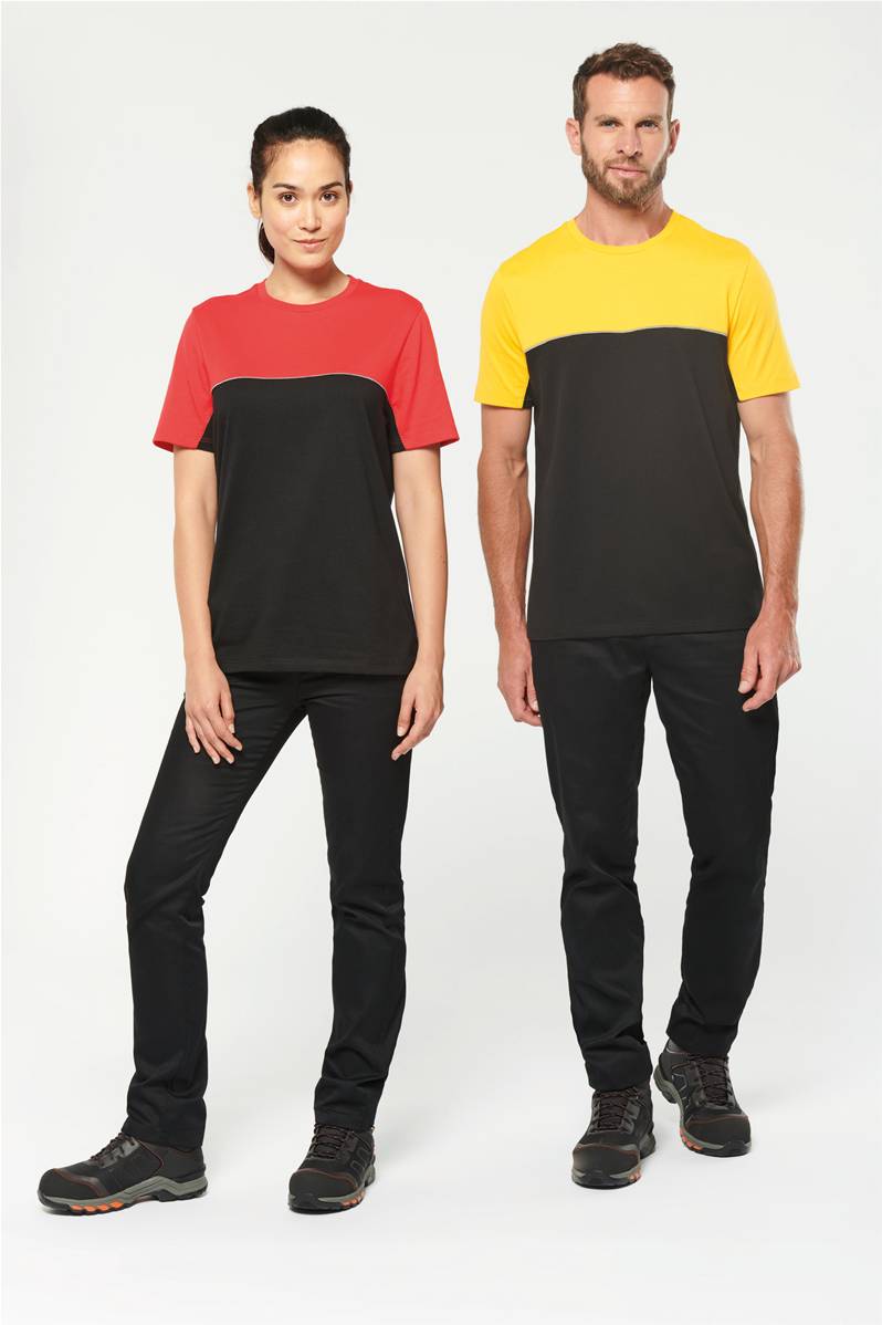 T-Shirts Bicolor<BR> Unisexe
