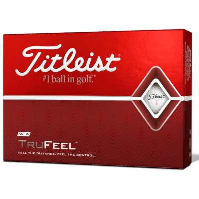 Balles TruFeel Titleist<BR> marquage texte